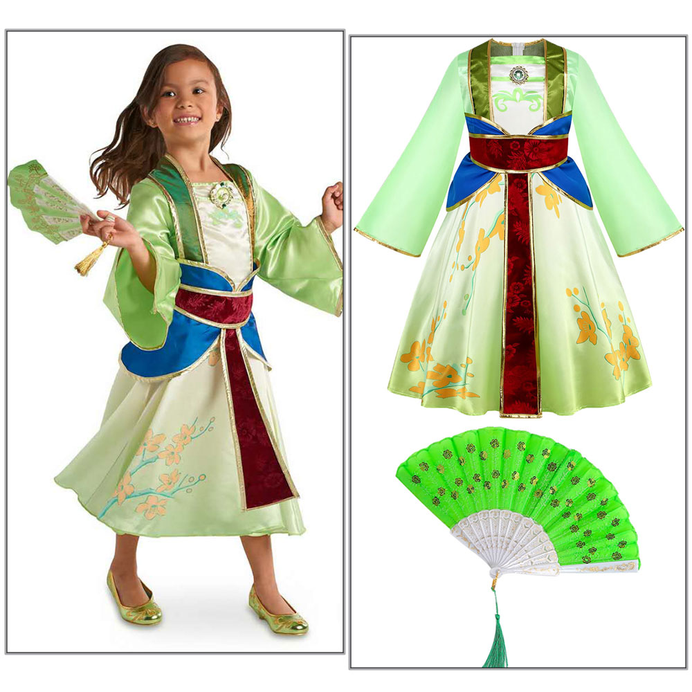 Baby Clothing For Girls - Carnival Cosplay Halloween Baby Girls Mulan