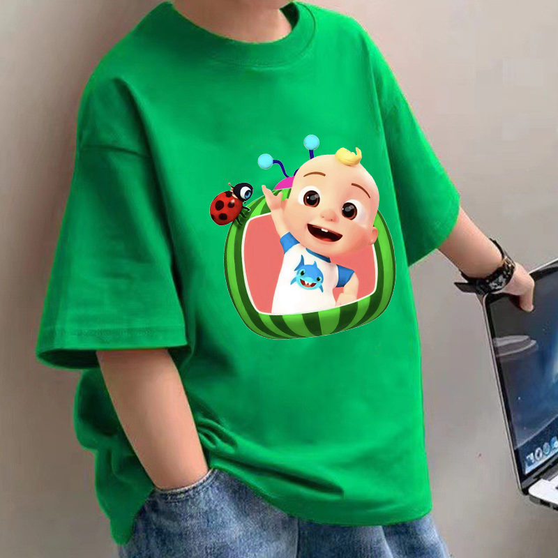 Baby Clothing For Girls - Cocomelons Baby T-Shirts Anime Cotton Short