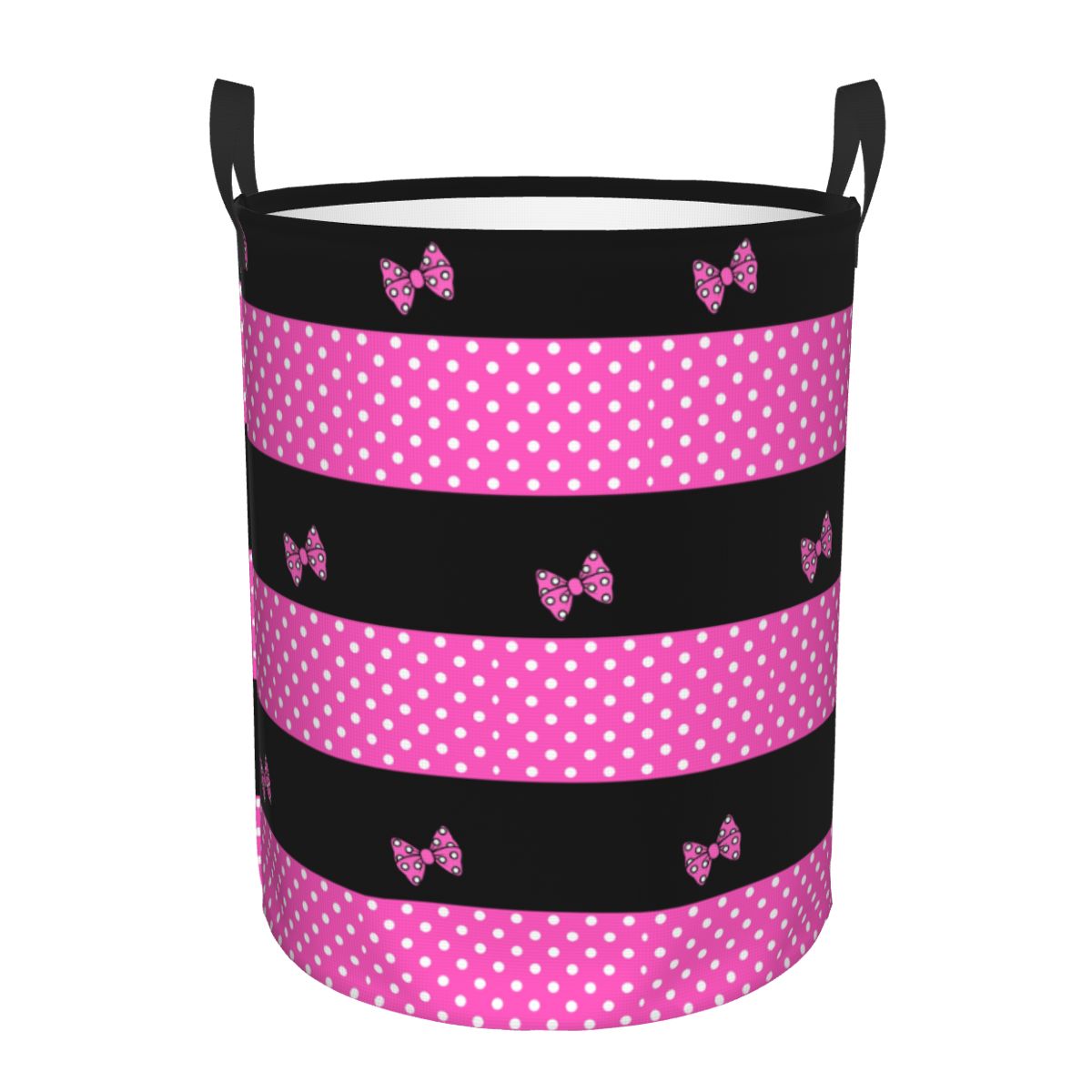 Custom Pink Minnie Polkadots L - Baby Clothing Hamper review and price