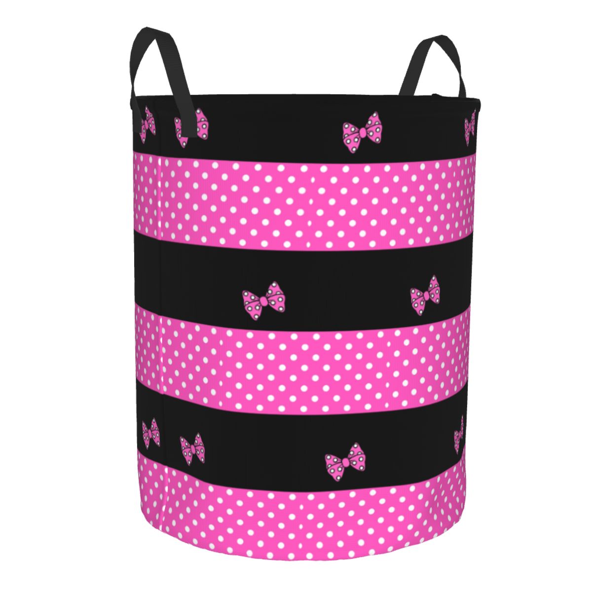 Custom Pink Minnie Polkadots L - Baby Clothing Hamper review and price