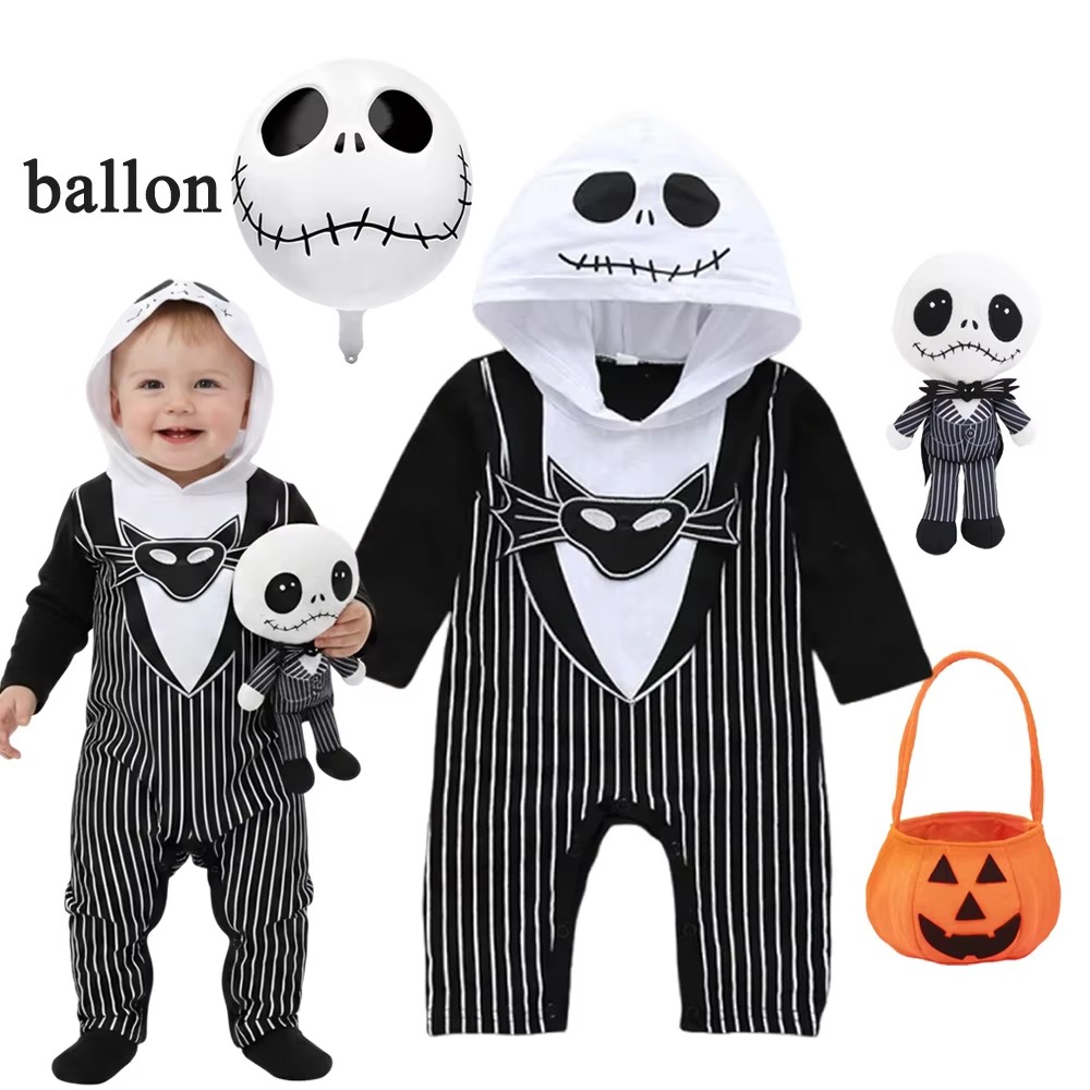 Baby Boys Hooded Romper Hallow - Baby Clothing Boy review and price