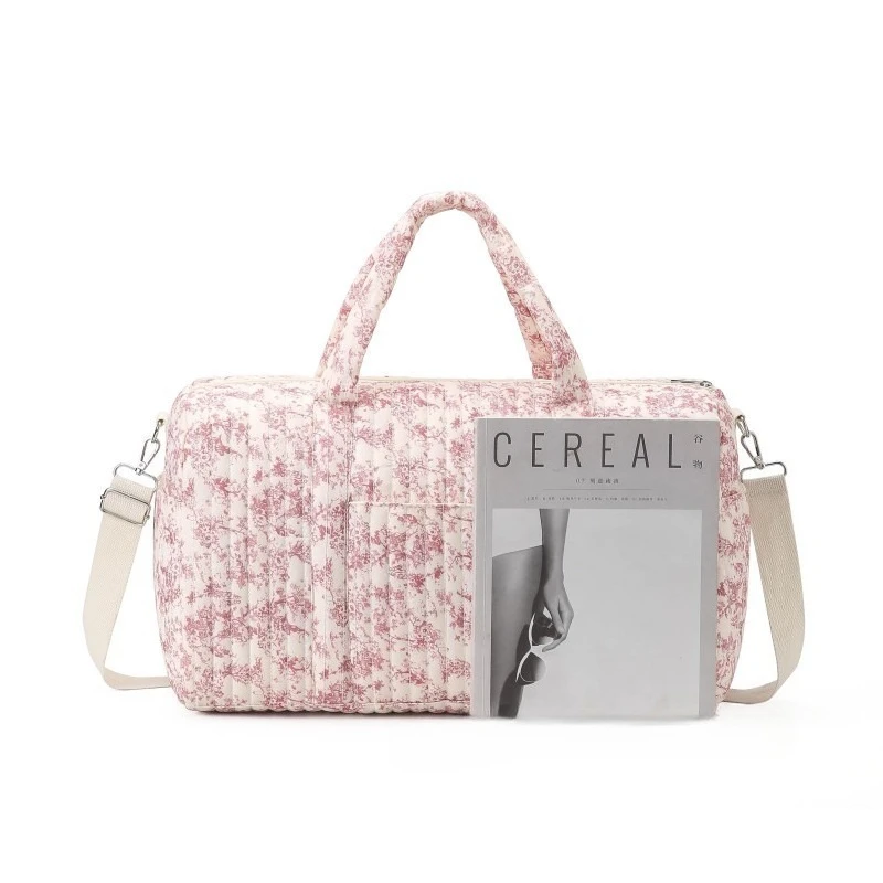 Embroidery Floral Mommy Bag La - Baby Clothing Hamper review and price