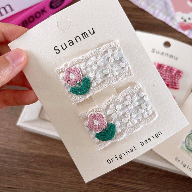 Korean Style Sweet Floral Fabr - Baby Clothing Material review and price