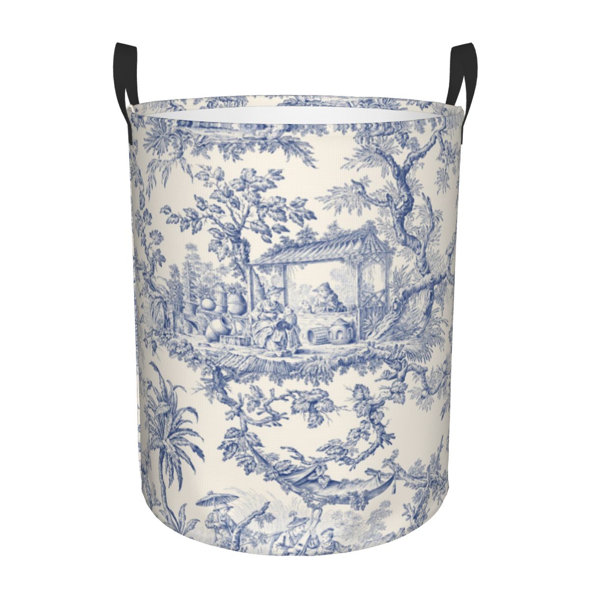 Custom Toile De Jouy Patterns  - Baby Clothing Hamper review and price