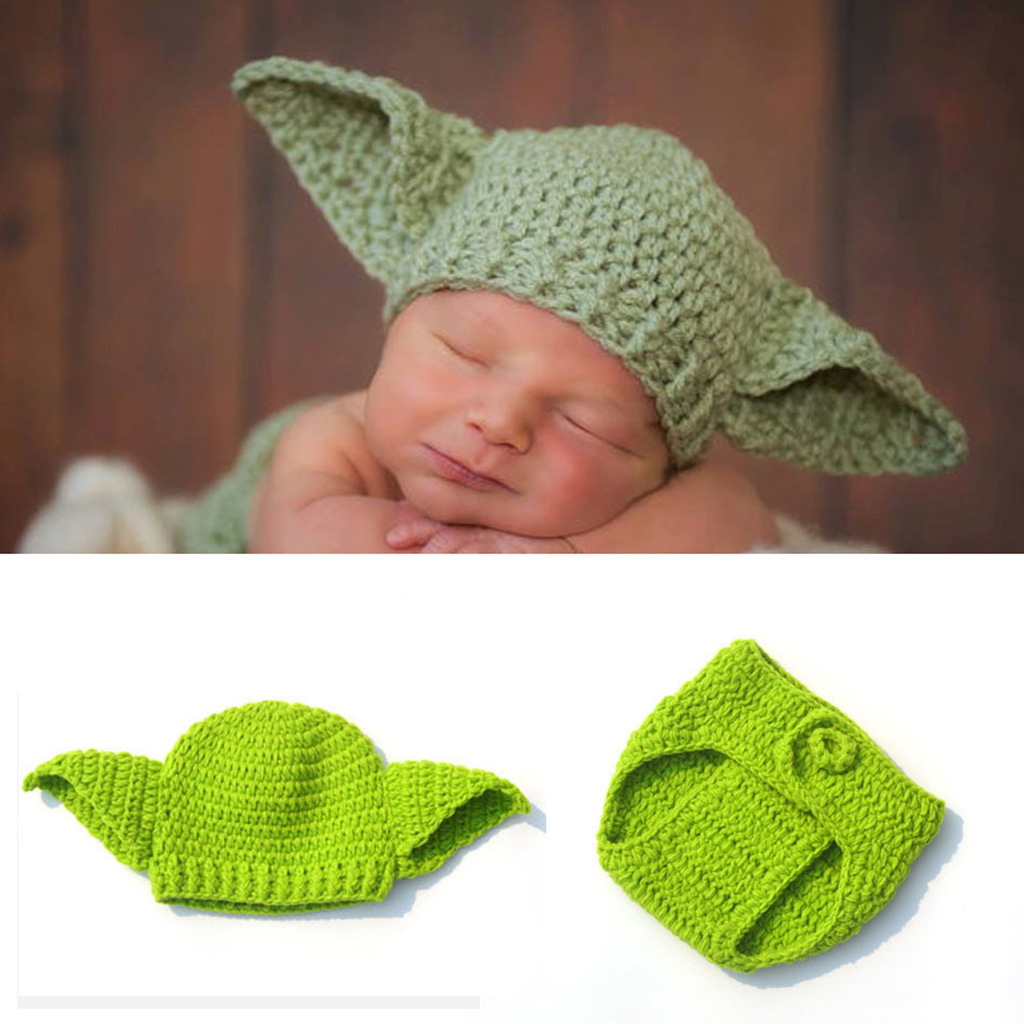 Green Yoda Handmade Woolen Bab - Baby Yoda Clothing review and price