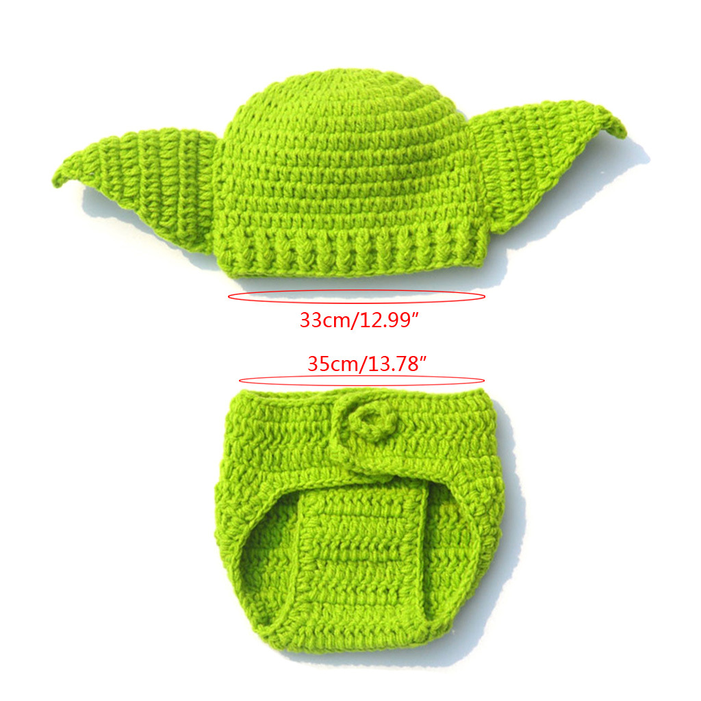 Green Yoda Handmade Woolen Bab - Baby Yoda Clothing review and price