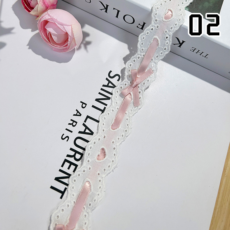 1yard Bow Pleated Lace Lolita  - Baby Clothing Material review and price