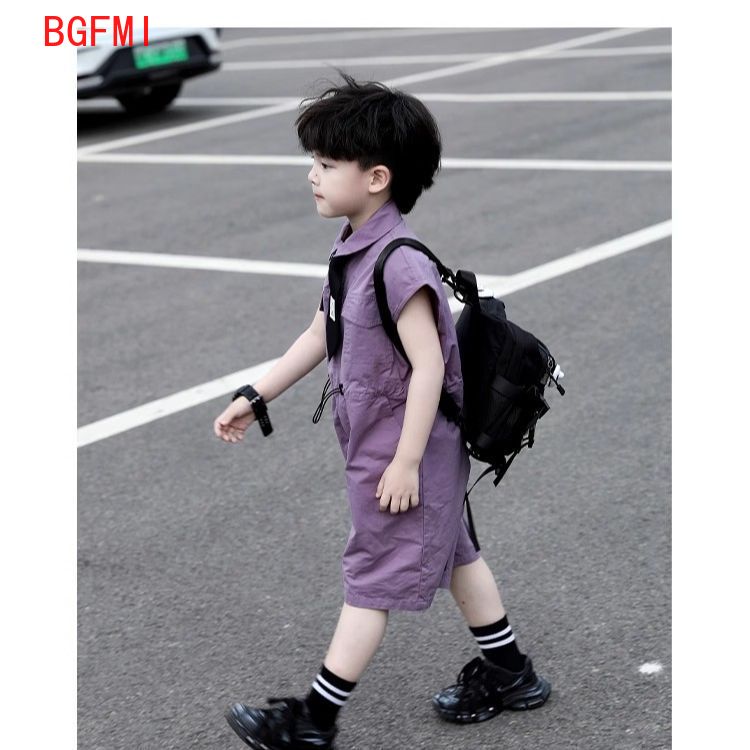 Kids Summer Shorts Overalls Ca - Baby Clothing Boy review and price