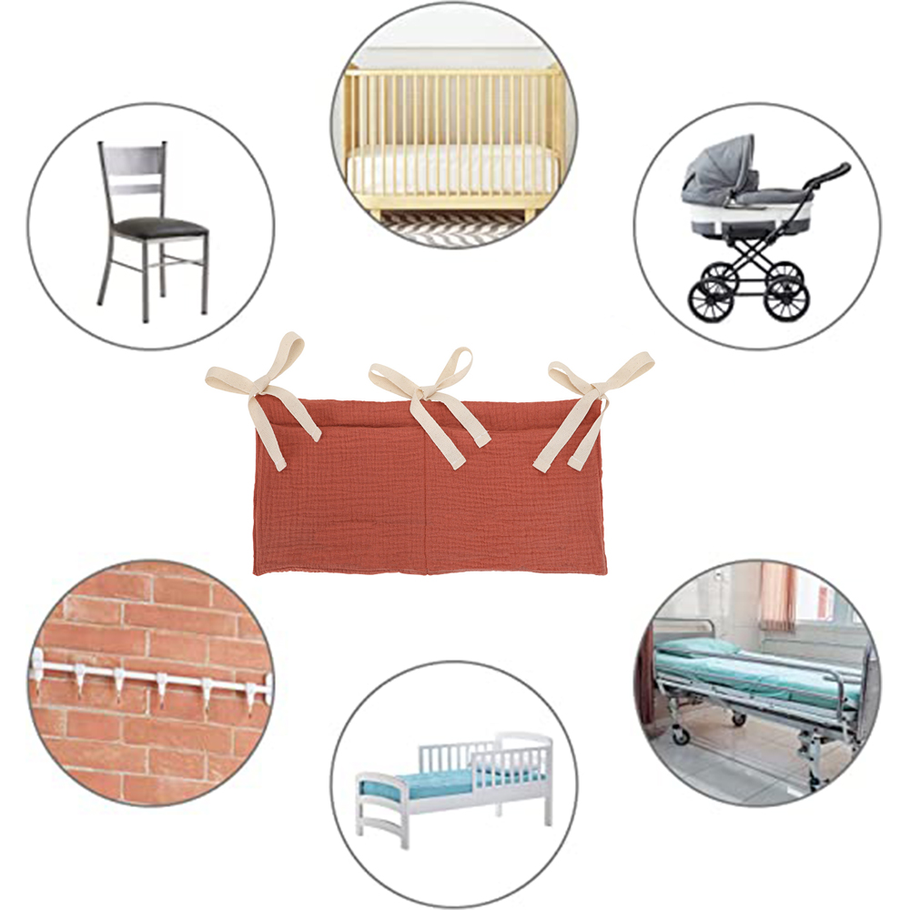Baby Crib Organizer Cot Caddy  - Baby Clothing Hamper review and price