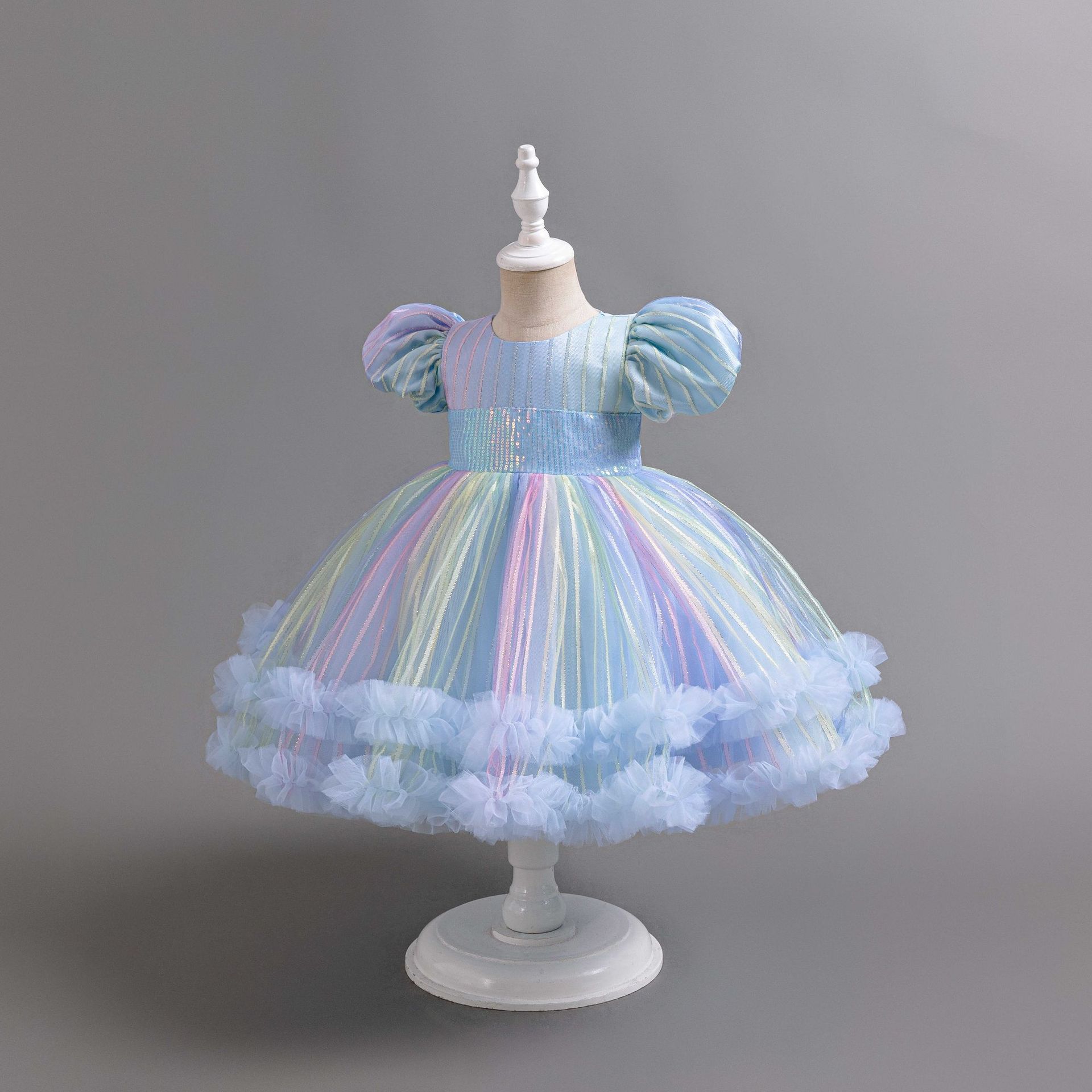 New Kids Dress Ball Gown Child - Baby Clothing For Girls review and price