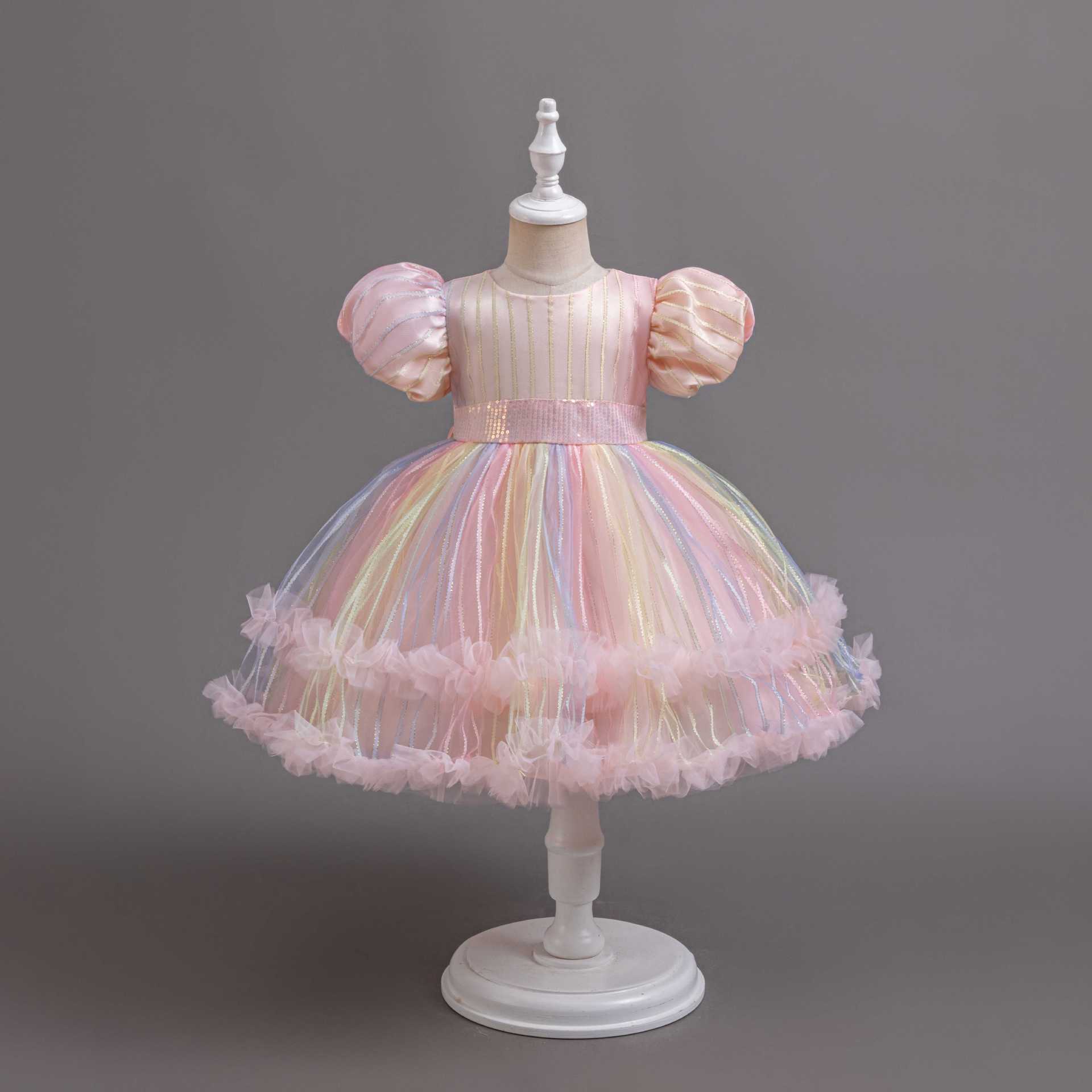 New Kids Dress Ball Gown Child - Baby Clothing For Girls review and price