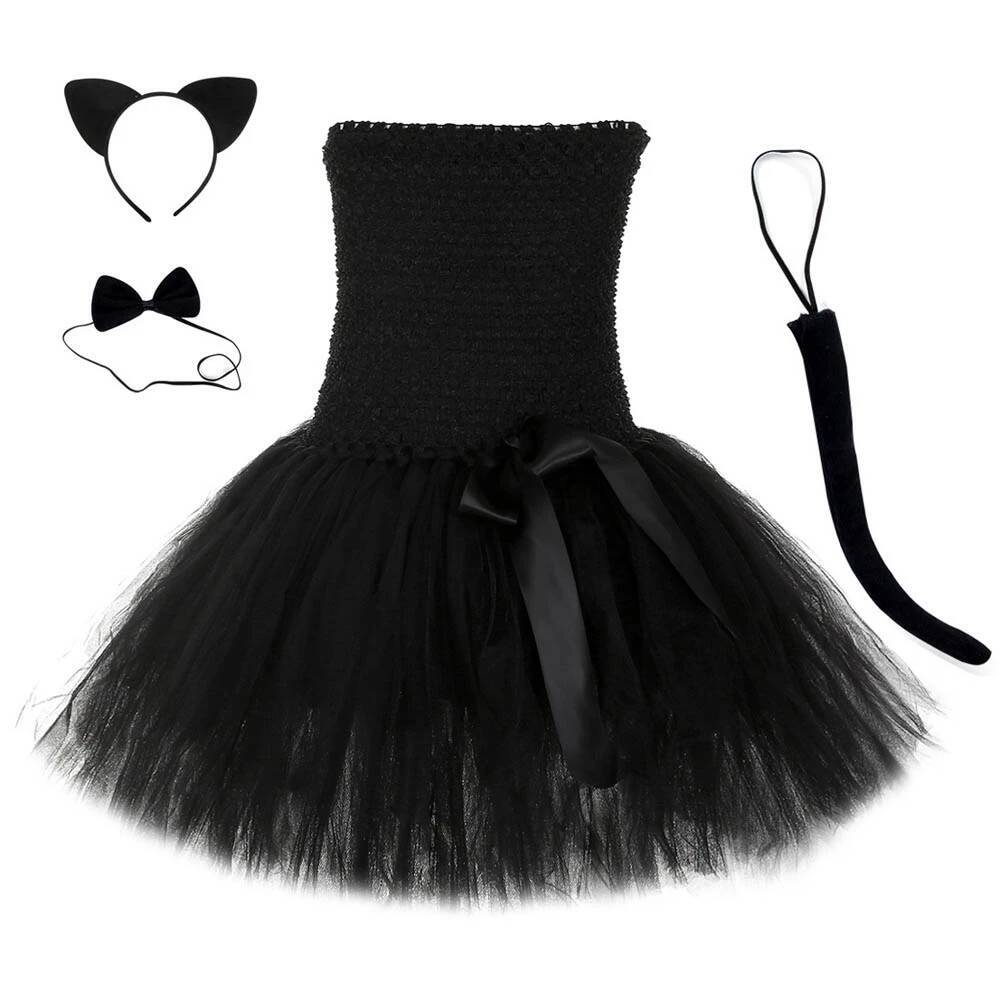 Cute Black Cat Tutu Dress Baby - Baby Clothing For Girls review and price
