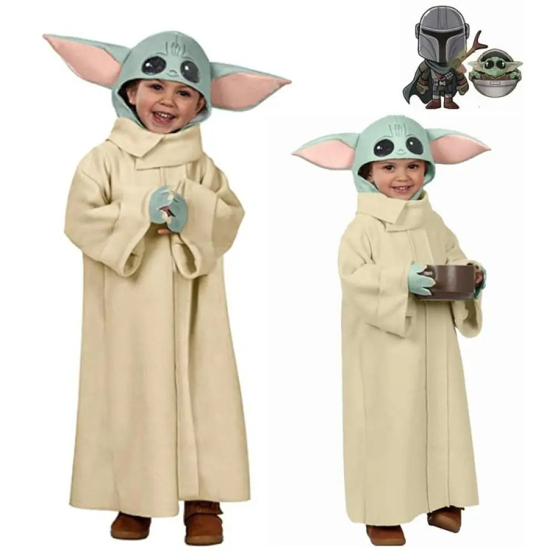 Kids Baby Yoda Cosplay Costume - Baby Yoda Clothing review and price